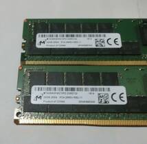 メモリ 32GB 2Rx4 DDR4 PC4-2666V 32GB×2枚 計：64GB 　マイクロン　_画像1