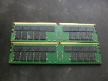 メモリ 32GB 2Rx4 DDR4 PC4-2666V 32GB×2枚 計：64GB 　マイクロン　２_画像3