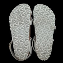 即決★美品 BIRKENSTOCK ビルケンシュトック アンクルストラップ サンダル 38 24.5cm 白/ホワイト【送料無料】_画像6