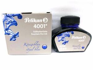  pelican original bottle ink 4001 royal blue 62.5ml