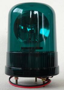 ◆インテリア トーメ回転灯・緑◆東京メタル工業 パトライト 箱付き WM-24 未使用