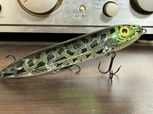 エクスキャリバー オールド スーパースプーク 反射板入 ナチュラルプリント 検索 old ヘドン heddon ジミーヒューストン ビルダンス