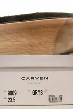 i3457：日本製*CARVEN(カルヴェン) スエード パンプス 23.5㎝ ヒール フォーマル グレー/灰　_画像10