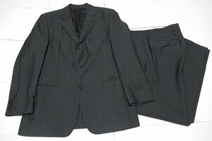 z11473:HUGO BOSS（ヒューゴボス）LANIFICIO F.LLI CERRUTI生地使用スーツ上下セット（ジャケット+パンツ）灰/50