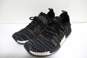 z11544:adidas（アディダス）NMD R1 STLT PK エヌエムディー （B37636）黒×白×桃/US9(27.0cm)