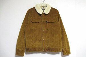 z11570:未使用SCOTCH＆SODA（スコッチアンドソーダ） 裏ボアコーデュロイジャケット/キャメル/L