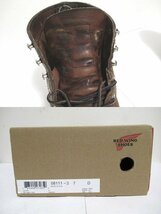 z11511:REDWING (レッドウィング) 8111 Iron Ranger アイアンレンジャー　レザーブーツ/茶/US7(25.0cm)_画像10