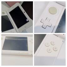【1円スタート！】Nintendo 3DS LL ピンク×ホワイト 箱あり 中古品 初期化済 3DSソフトケースなし セット ファンタジーライフリンク_画像6