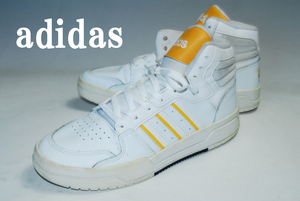 DSC4990◆驚愕の2222円～完全売り切り！アディダス/adidas/ネオエントラップ/27㎝/ロー/ホワイト/良品/高評価！圧巻の存在感！注目の１足！