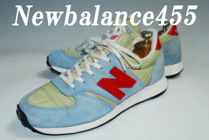 DSC6057◆驚愕の2222円～完全売り切り！ニューバランス/New Balance/NB455/26㎝/D/ブルー/ロー/良品/高評価！圧巻の存在感！注目の１足！