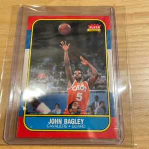 1986-87 fleer john bagley NBAカード