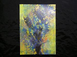 Art hand Auction 絵画, 絵, アート, 手描きイラスト, 肉筆, 原画, 抽象画, インテリア, モダン, 特殊加工, 島森康精 ※額縁に入れて発送します, 美術品, 絵画, その他