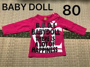 BABY DOLL ピンク　ロンT