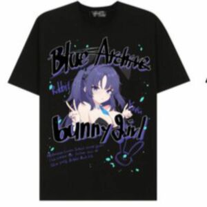 ブルーアーカイブ ブルアカ ミレニアム ユウカ バニーガール Tシャツ