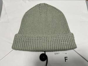 Visvim Knit beanie cotton LT.GREEN ニット帽 ライトグリーン 新品未使用品