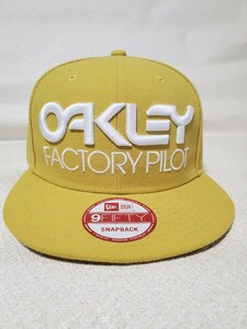 NEW ERA ニューエラ　キャップ オークリー OAKLEY コラボ　9FIFTY スナップバック　フリーサイズ