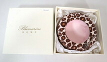 ＊出血94%OFF新品 ブルマリンBlumarine イタリア製　ジュエリートレイ ヒョウ柄　価格30,800円(税込) ブラウンOTR228 (1)_画像2