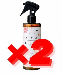 2本セット ORMIO 犬 猫 ドライシャンプー シャンプー 消臭スプレー 低刺激 オーガニック グルーミングスプレー 300ml