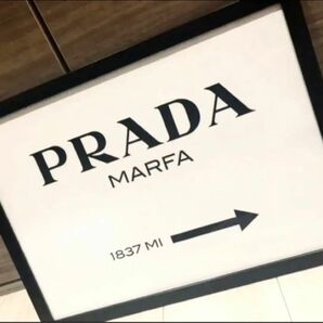 A3サイズ【フレーム付】インテリアポスター　PRADA