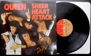 クイーン QUEEN／3rd SHEER HEART ATTACK シアー・ハート・アタック 英国EMIオリジナル盤！　極美盤！