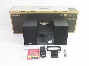 ∞ SONY ソニー ホームオーディオシステム CMT-SBT40 2021年製 CDコンポ ミニコンポ マルチコネクトコンポ システムステレオ □H8