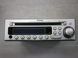 ホンダ純正　ギャザズ　ＣＤ　１ＤＩＮ　ＣＸ－４８４　フロントAUX付き　24ピンカプラー