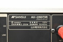 SANSUI サンスイ プリメインアンプ AU-α607XR_画像7