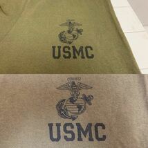 US VINTAGE US ヴィンテージ MADE IN USA USA製 USMC 米軍 アメリカ海兵隊 カットオフ スウェットハーフパンツ カーキ系 M アーカイブ_画像4