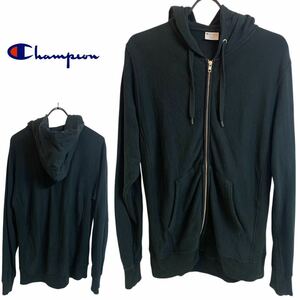 Champion チャンピオン REVESE WEAVE リバースウィーブ 10oz ジップアップパーカー ジップスウェット C3-K101 ブラック LARGE アーカイブ