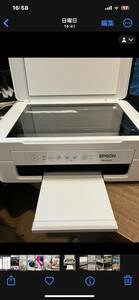 【即決】(中古) EPSON EW-052A ＋社外品インクカートリッジ　バラ15個 説明書付き