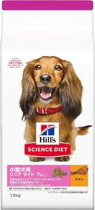 1.5キログラム (x 1) バッグ ヒルズ サイエンス・ダイエット サイエンスダイエット ドッグフード シニアライト 小型犬用 