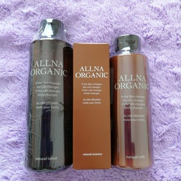 オルナ オーガニック スキンケア 3点セット 化粧水・美容液・乳液 ALLNA ORGANIC