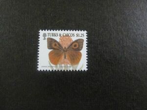 ⑥　昆虫・等　ターコス・カイコス　蝶；バタフライ (2001)；ジャマイカのサテュロス　1種完　2001