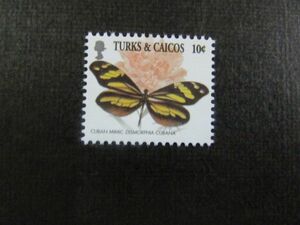 ⑥　昆虫・等　ターコス・カイコス　蝶；バタフライ (2001)；キューバディスモルフィア 　1種完　2001
