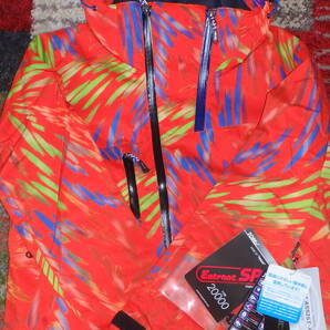 送料無料!最上級 FABLICE ファブリス スキー ウェア ユニセックス SSサイズ オレンジ