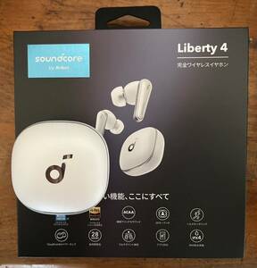 Anker Soundcore Liberty4 ホワイト ウルトラノイズキャンセリング ハイレゾ Bluetooth ワイヤレスイヤホン 