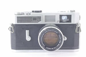 【ジャンク】CANON キャノン MODEL 7 レンジファインダー フィルムカメラ LENS 50mm F1.8 単焦点レンズ 43197-Y