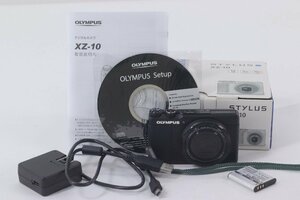 OLYMPUS オリンパス STYLUS XZ-10 コンパクト デジタル カメラ 箱・取り扱い説明書付き ジャンク 43206-K