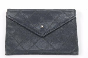 CHANEL シャネル ビコローレ カード 小銭入れ コンパクト ウォレット 財布 ケース ブラック ココマーク レディース メンズ 2214-HA