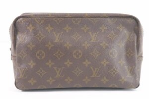 LOUIS VUITTON ルイヴィトン LV モノグラム トゥルーストワレット28 セカンドバッグ クラッチ メイク 化粧ポーチ 手持ち 鞄 女性 2111-HA