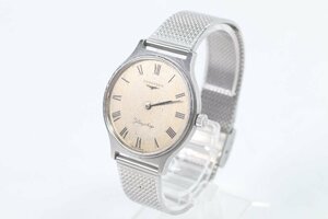 LONGINES ロンジンflag ship フラッグシップ 4027.4.428 SWISS 手巻き 社外ベルト ヴィンテージ メンズ 腕時計 2394-HA