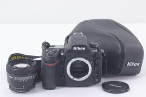 【ジャンク】NIKON D700 ニコン デジタル 一眼レフ カメラ AF-NIKKOR 85mm F1.8 単焦点レンズ 43252-Y