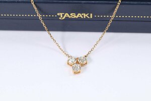 TASAKI 田崎真珠 K18 ダイヤモンド ネックレス D1.09ct 約2.8g ジュエリー アクセサリー 2518-A