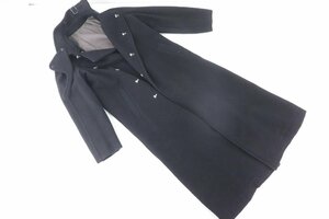 COMME des GARCONS (株) コムデギャルソン ウール コート 上着 アウター ロング丈 ブラック 毛100％ メンズ 2713-NA