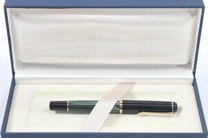 Pelikan ペリカン 万年筆 M200 F マーブルグリーン 箱付き 文具 筆記用具 2758-B