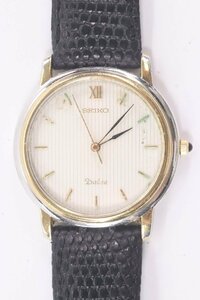 SEIKO セイコー DOLCE ドルチェ 腕時計 クオーツ 5S21-6010 コンビカラー 社外ベルト メンズ 腕時計 2487-HA