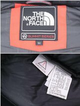 THE NORTH FACE ノースフェイス SUMMIT SERIES サミット シリーズ HYVENT 700 ダウン ジャケット サイズ90 赤 × 黒 韓国 2836-NA_画像9