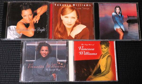 ◆Vanessa Williams◆ ヴァネッサ・ウィリアムス 5枚まとめて 5枚セット 5CD Best, Love Songs, The Comfort Zone 送料無料