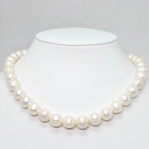 ＊本真珠ネックレス＊f 約69.2g 約43.0cm パール pearl necklace accessory jewelry silver EA2-