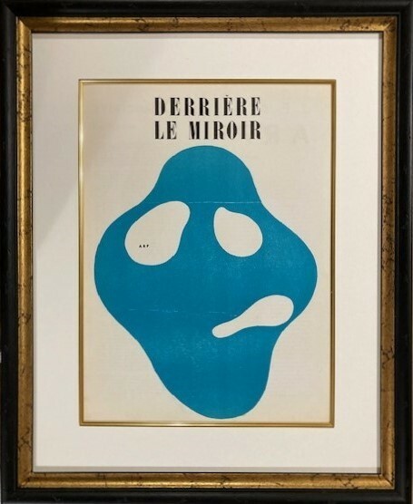 【特価】　≪ 　 ジャン　アルプ 　≫　　　ORIGINAL WOODCUT 【木版画】 I　　 1950年 　 　 JEAN ARP 　 　DERRIERE　LE　MIROIR